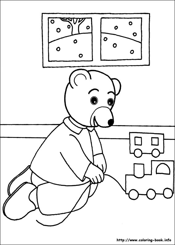 Little Brown Bear coloring picture